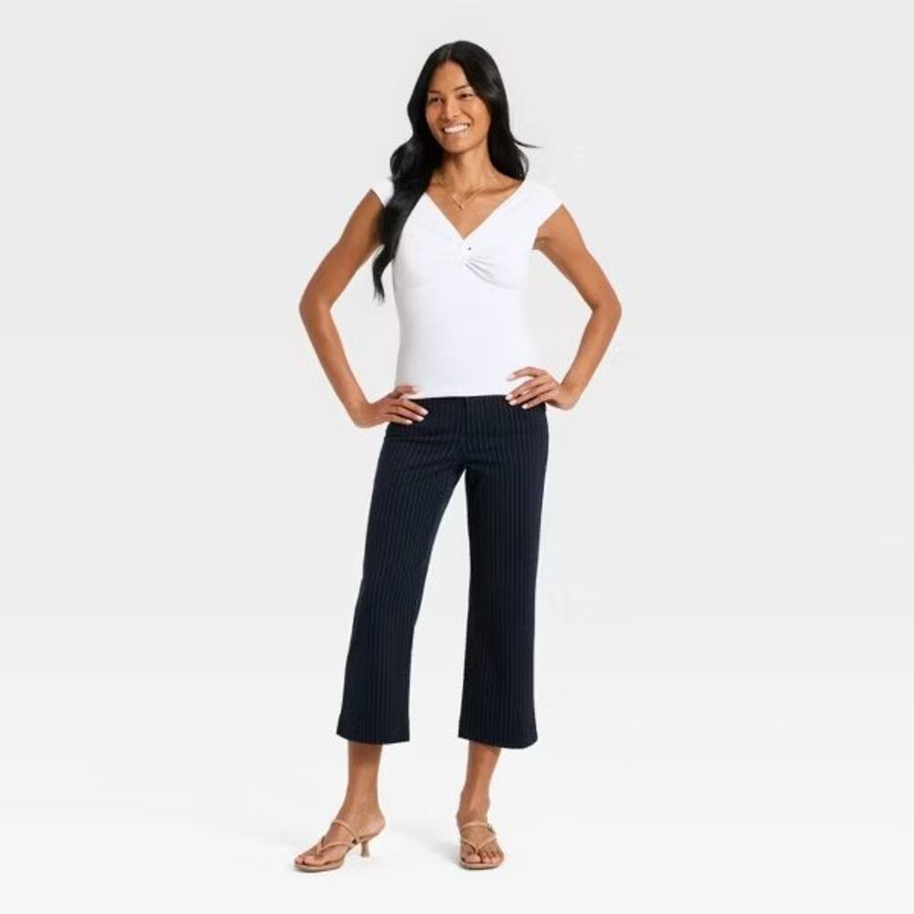 Women's Twist Tank Top - A New Day™ White L
